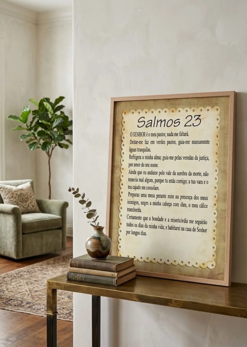 Quadro de Salmo 23